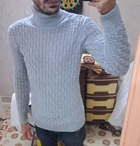 تجریه خرید پلیور مردانه مدل یقه اسکی کد TN092