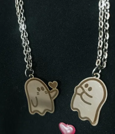 گردنبند دخترانه مدل ست روح بسته 2 عددی