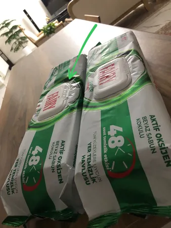 دستمال نظافت مخصوص تی فیری مدل power wipes بسته 50 عددی