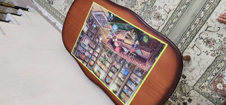 پازل 1000 تکه ریکوردی طرح کتابخانه کد 102