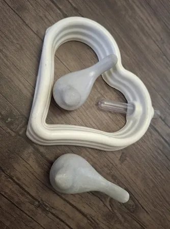 گلدان بتنی مدل گلجای قلب و پرنده