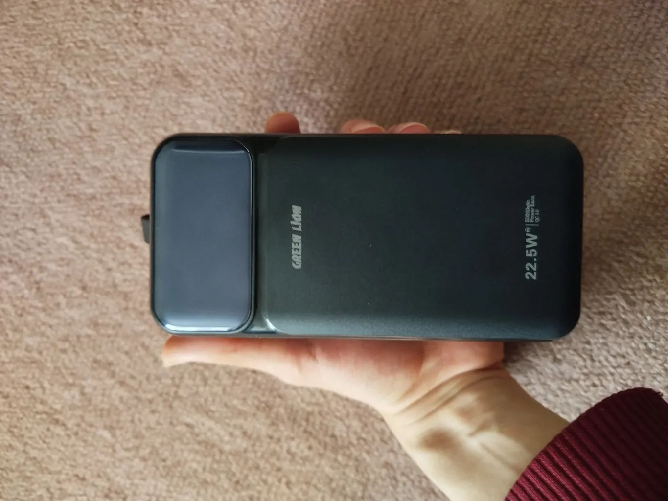 پاوربانک گرین لاین مدل power tank ظرفیت 50000 میلی آمپر ساعت