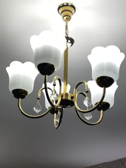 لوستر چشمه نور 5 شعله کد A856/5-O  