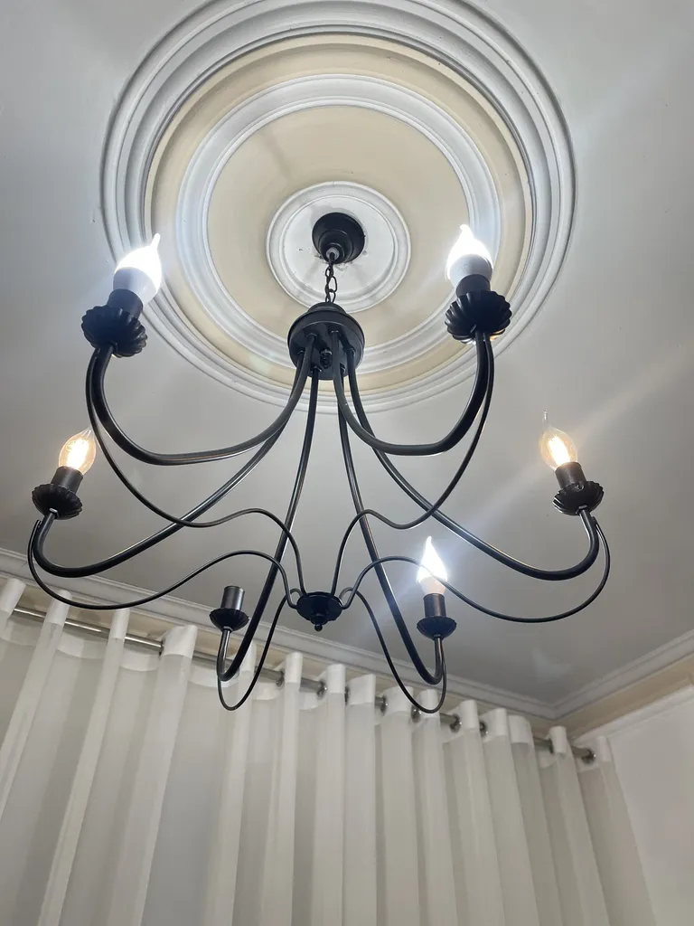 لوستر رایکا شش شعله کد HR21