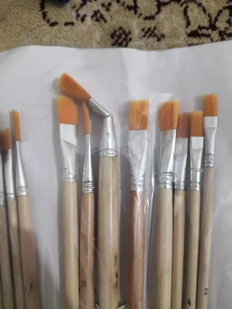 قلم مو تخت کد AR-12 مجموعه 12 عددی