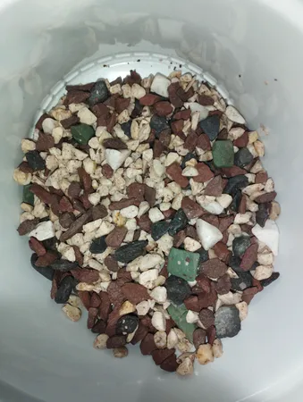 سنگ تزیینی آکواریوم مدل 5col وزن 1کیلوگرم