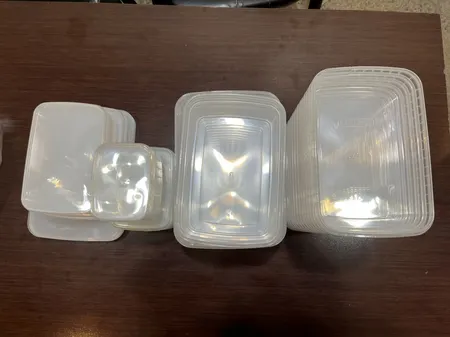 ظرف نگهدارنده پولاد پویش مدل فریزری کد 101 مجموعه 35 عددی