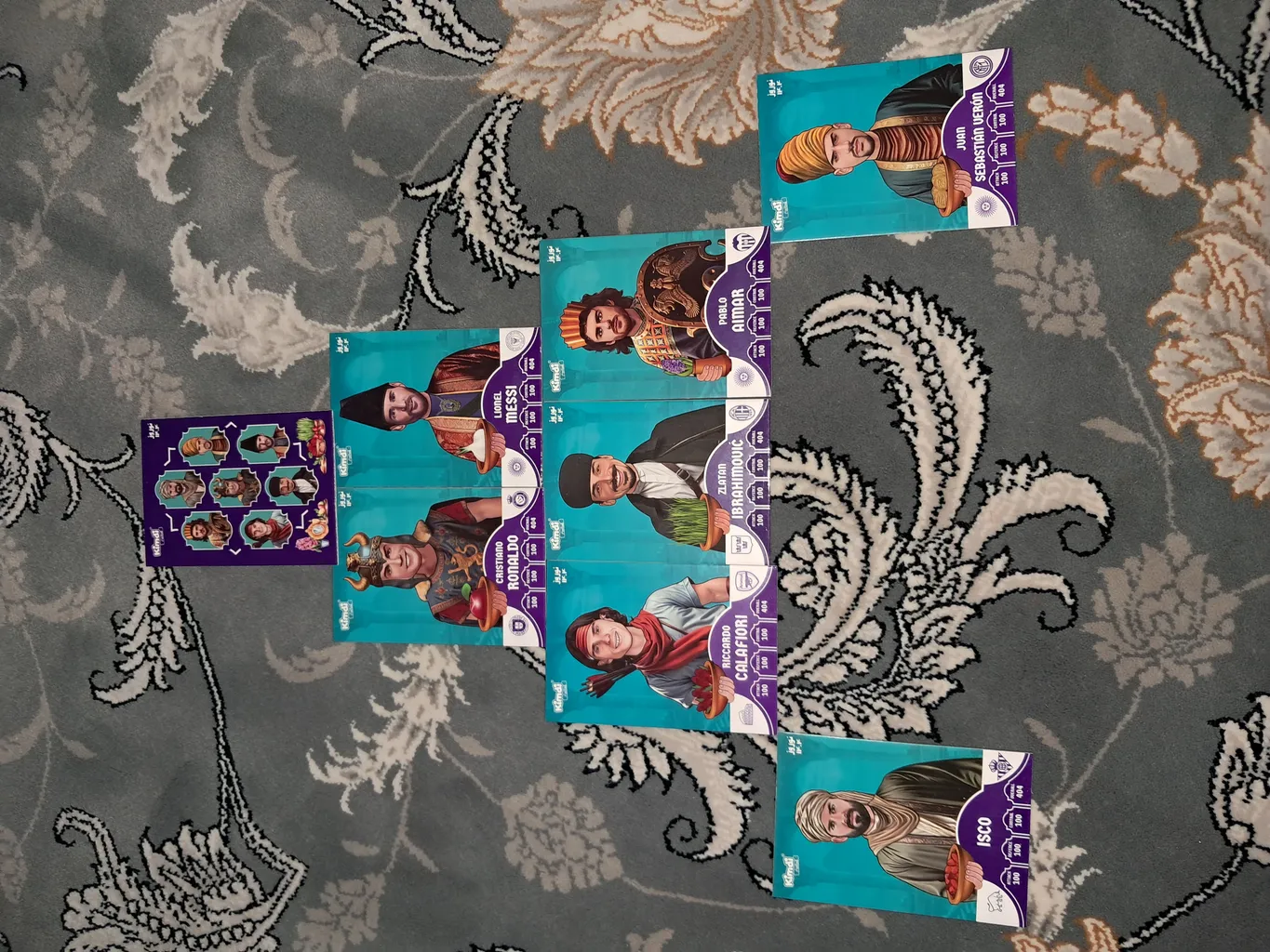 اسباب بازی زینتی کیمدی مدل نوروزی مجموعه 8 عددی