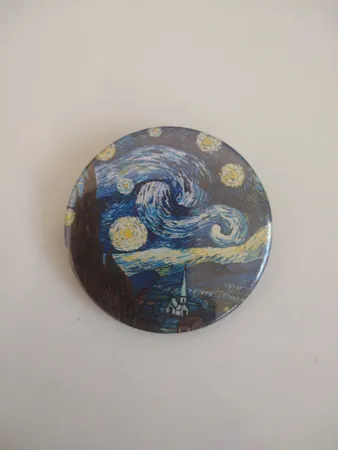 پیکسل طرح شب پر ستاره ونسان ونگوگ کد 10112