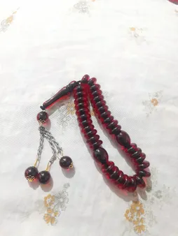 تسبیح مدل کریستالی پلاستیکی