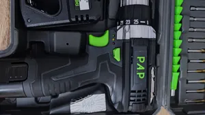 تجریه خرید مجموعه 32 عددی دریل پیچ گوشتی شارژی پی ای پی مدل CD-1225