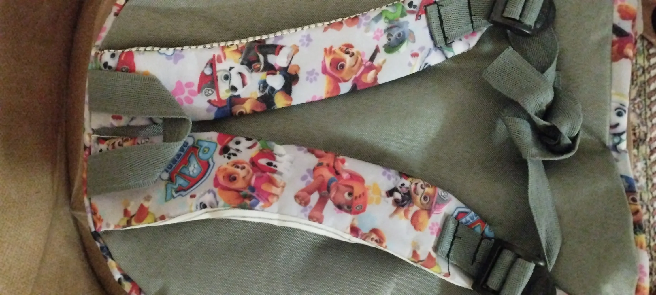 کوله پشتی بچگانه سیی مدل سگ های نگهبان  کد 1825.8