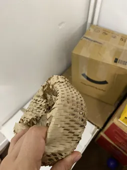 کاغذ بسته بندی کندوپک مدل لانه زنبوری رول 50 متری