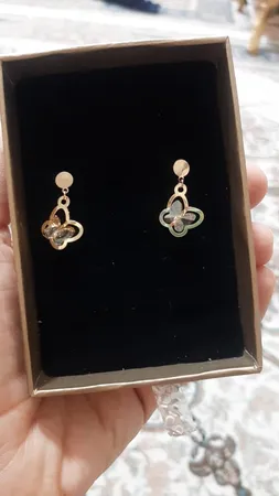 گوشواره طلا 18 عیار زنانه مایا ماهک مدل ME0884