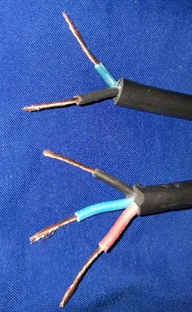 سیم برق افشان 2 در 2.5 البرز کابل ایران مدل bl