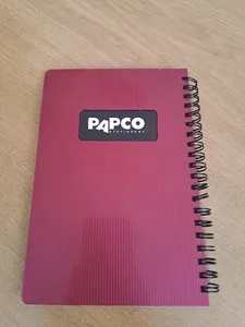 تجریه خرید دفترچه یادداشت 100 برگ پاپکو مدل متالیک 1