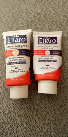 کرم ضد آفتاب رنگی الارو مدل SPF25 محافظ UVA ،UVB، مناسب انواع پوست تحت لیسانس حجم 40 میلی‌لیتر