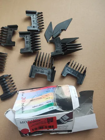 ست شانه 8 عددی ماشین اصلاح موزر کد 0016