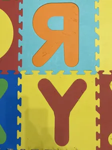 تجریه خرید کفپوش تاتامی بافوم مدل حروفی لاتین سایز 33×33 سانتی متر مجموعه 28 عددی