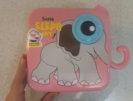 ظرف غذای کودک طرح فیل