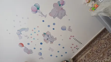 استیکر دیواری کودک راتیانا مدل فیل