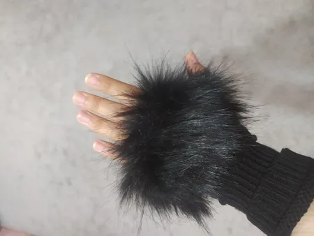 دستکش بافتنی زنانه مدل LUXE _ 03