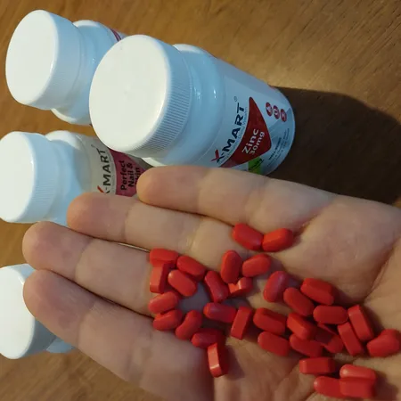 قرص زینک ایکس مارت - 30 میلی گرم بسته 60 عددی