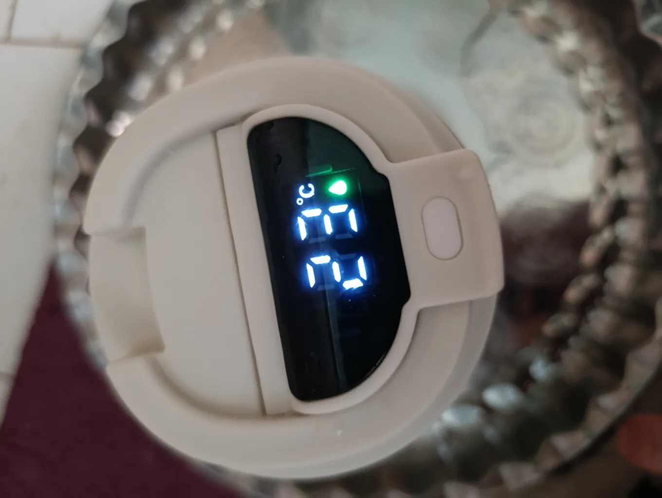 ماگ سفری مدل هوشمند Coffee 1002 گنجایش 0.51 لیتر