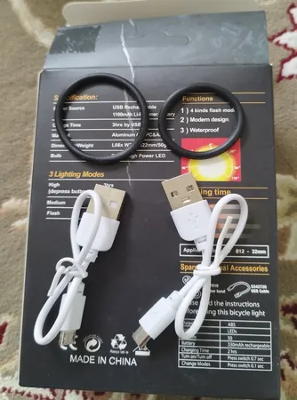 چراغ جلو و عقب دوچرخه مدل 2029