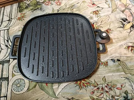 تابه گریل طرح مربع مدل دسته دار سایز 29