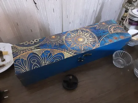 جاعودی چوبی طرح دیوالی کد UB01