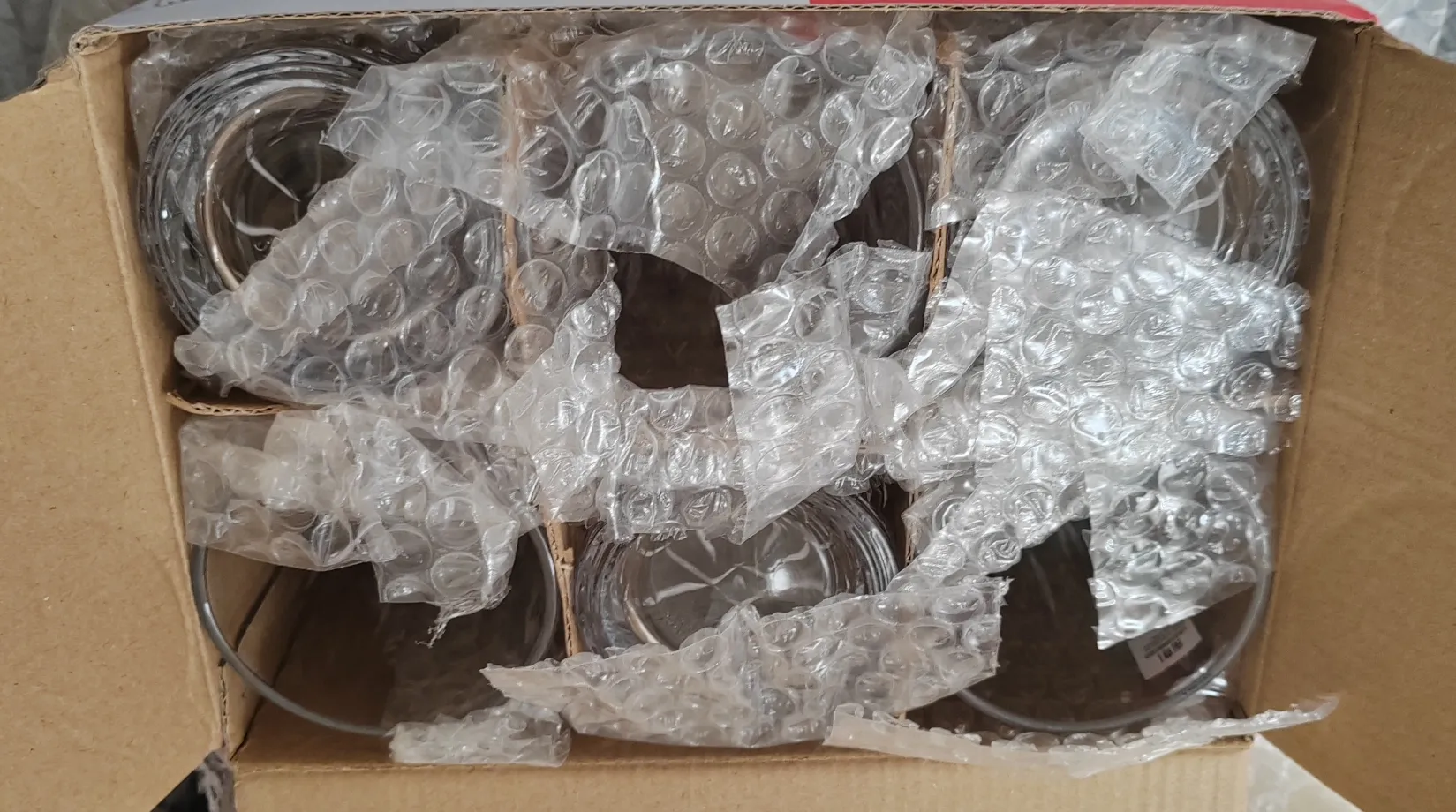 لیوان بلینک مکس مدل خشتی بلند بسته 6 عددی