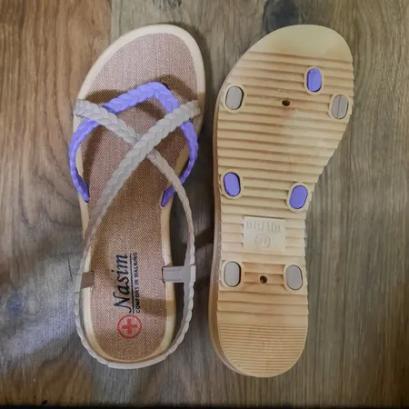 صندل رکابدار زنانه نسیم مدل هلن کد 2085