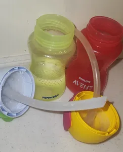 تجریه خرید آبمیوه خوری مامی گلد مدل نی دار ضد نشت و بدون دسته حجم 260 میلی لیتر