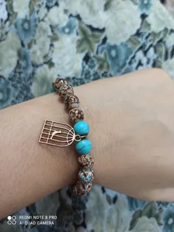 دستبند دخترانه مدل مرغ آمین کد 01