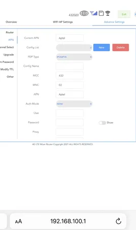 مودم 4G بولت مدل M150