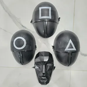 تجریه خرید ماسک ایفای نقش مدل اسکویید گیم مجموعه 4 عددی