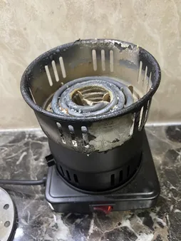 ذغال سرخ کن برقی مدل هوکا کد 900