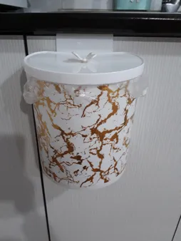 سطل زباله کابینتی مدل ماربل