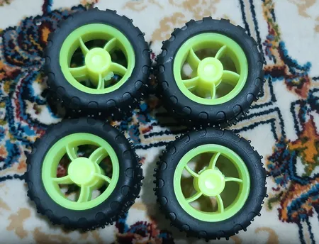 چرخ ربات مدل داکار بسته 4 عددی