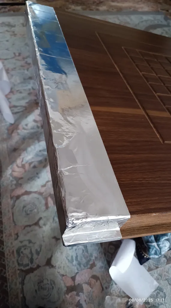 عایق پوسیدگی درب حمام و سرویس بهداشتی استار فویل ایران کد 60Mic