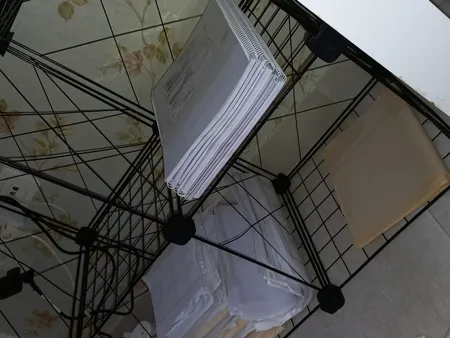 قفسه فلزی مدل D-104