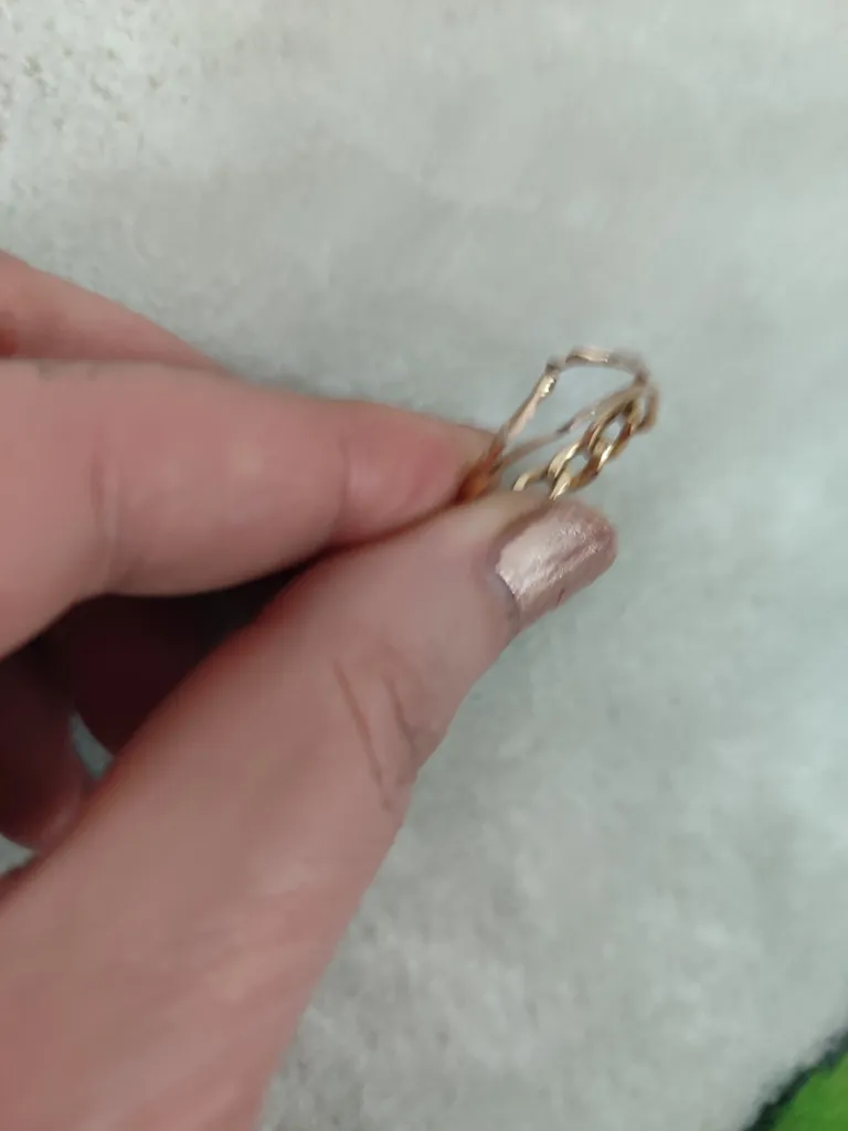 انگشتر طلا 18 عیار زنانه با طرح کارتیه مدل a200 سایز 49