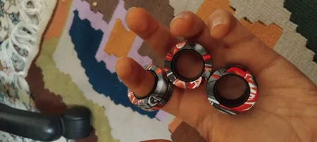 فیجت ضد استرس ریلایف مدل 300 Magnetic Ring طرح حلقه های مغناطیسی بسته 3 عددی