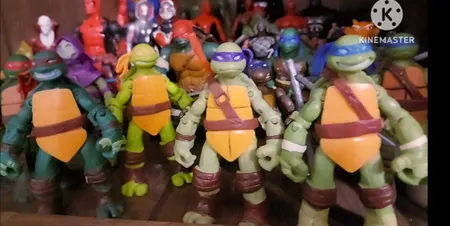 اکشن فیگور مدل لاکپشت های نینجا بسته 4 عددی