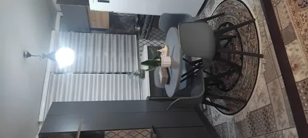 میز و صندلی ناهارخوری چهارنفره مدل مایا فایبرگلاس