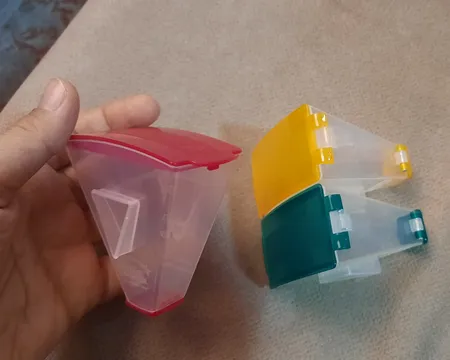 ظرف نگهدارنده شیر خشک فرست یرز مدل w10 مجموعه ۳ عددی