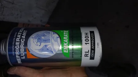 روغن کمپرسور امکارات مدل  RL 100 H حجم یک لیتر