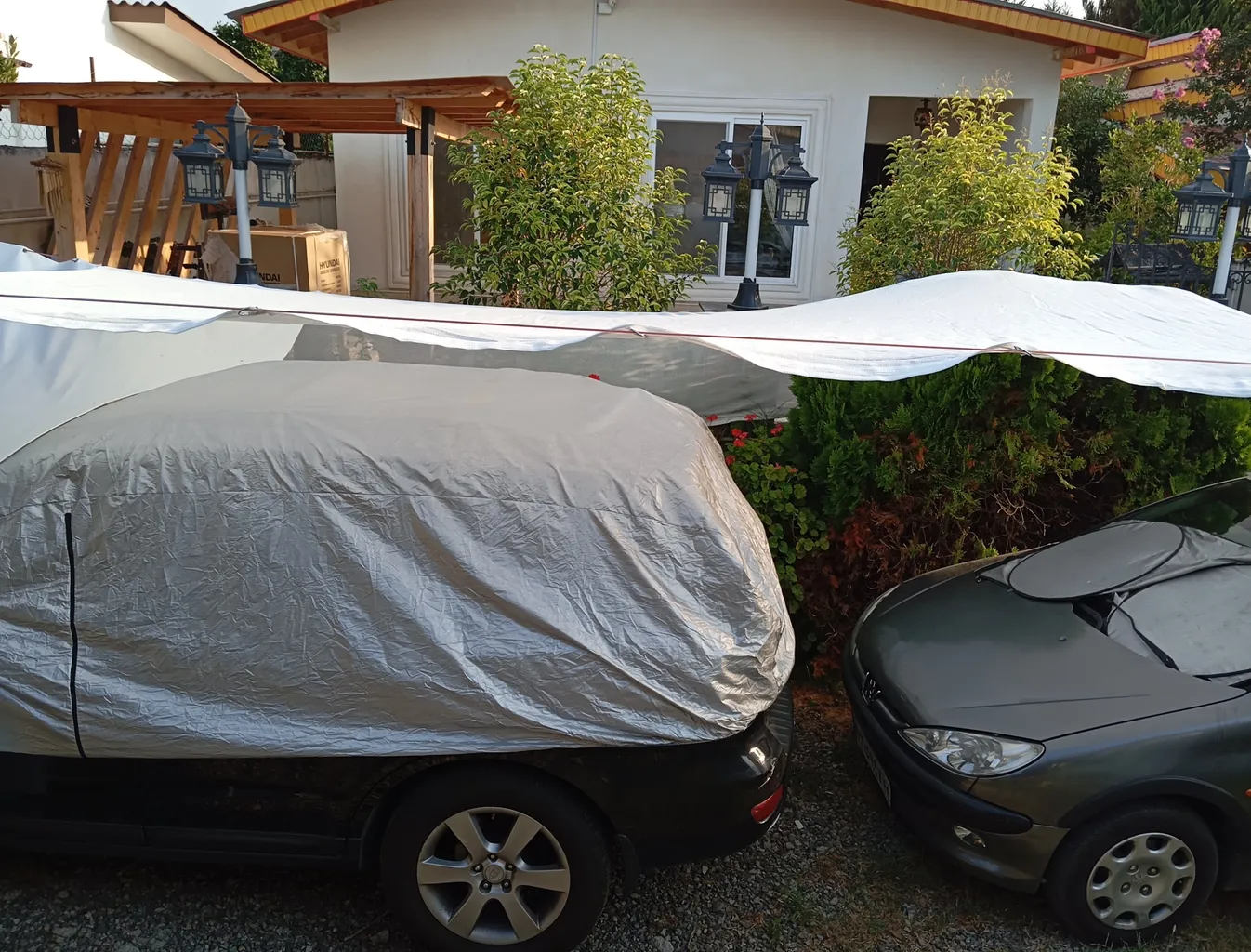 سایه بان تولیدی برگزیده مدل 8x4