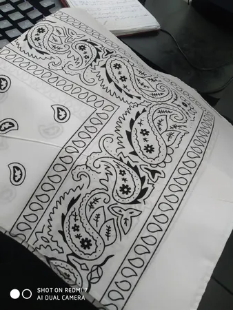 دستمال سر و گردن مدل khavar012